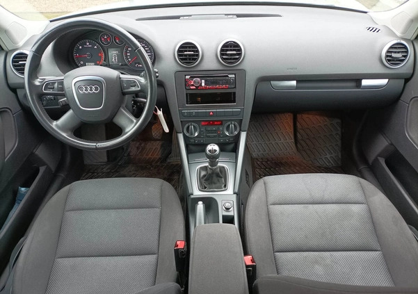 Audi A3 cena 27500 przebieg: 240120, rok produkcji 2010 z Murowana Goślina małe 92